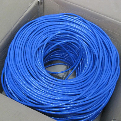 LSZH Sftp Ethernet Lan Cable , REACH ceritifed UTP Cat6 Cable 305m