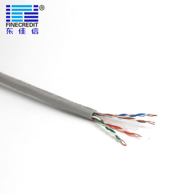 Industrial 23AWG 1000FT Cat6 Utp Ethernet Cable Flexible BC Conductor HDPE Insulation