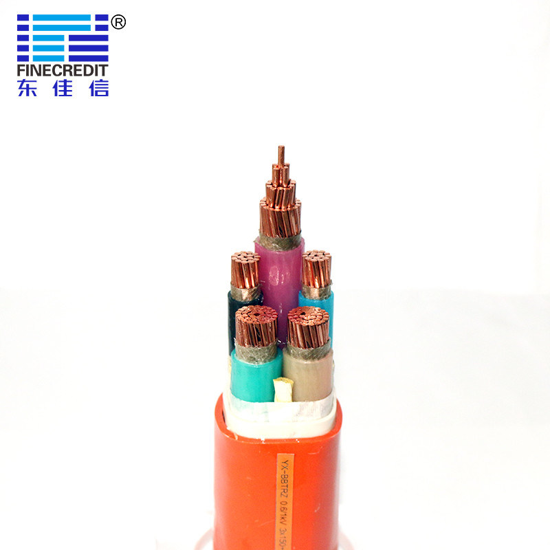 600/1000V Underground Low Voltage Power Cable Copper Conductor Sheath