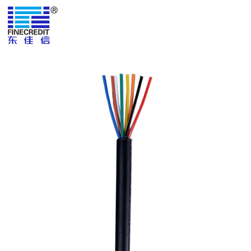 UL2464 4mm Dual Core Wire , 18 Awg Industrial Electrical Cable 300V Voltage