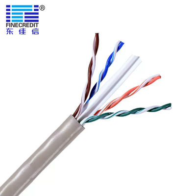 좋은 가격 1000피트 Cat6/6A UTP 23AWG 이더넷 LAN 케이블 BC 도체 온라인으로