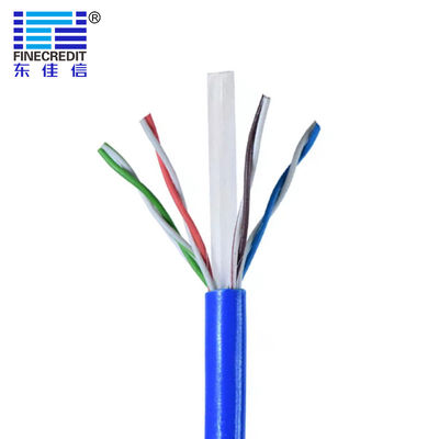 좋은 가격 LSZH Cat6 저연 제로 할로겐 케이블 4X2X23 AWG 2 코어 온라인으로