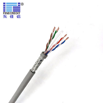 좋은 가격 23AWG Cat6a UTP 이더넷 랜 케이블 4 쌍 트위스트 PVC 피복 온라인으로