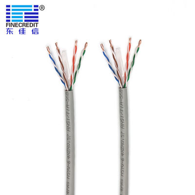 좋은 가격 Cat6 FTP 1000ft 이더네트 케이블, 23AWG BC 지휘자 단 하나 핵심 구리 철사 온라인으로