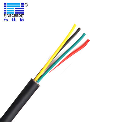 좋은 가격 AWM2464 22AWG 3Cores 다 도체 차폐 케이블 PVC 절연 전원 제어 케이블 온라인으로